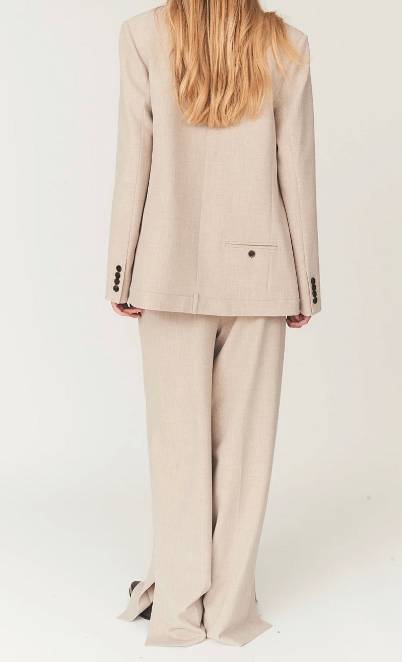 Pisano Pants in Beige Melange