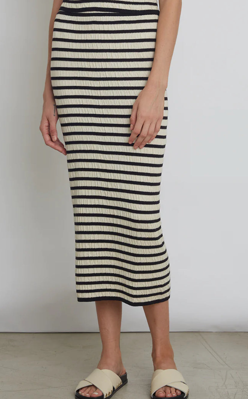 Carrie Stripe Tube Skirt