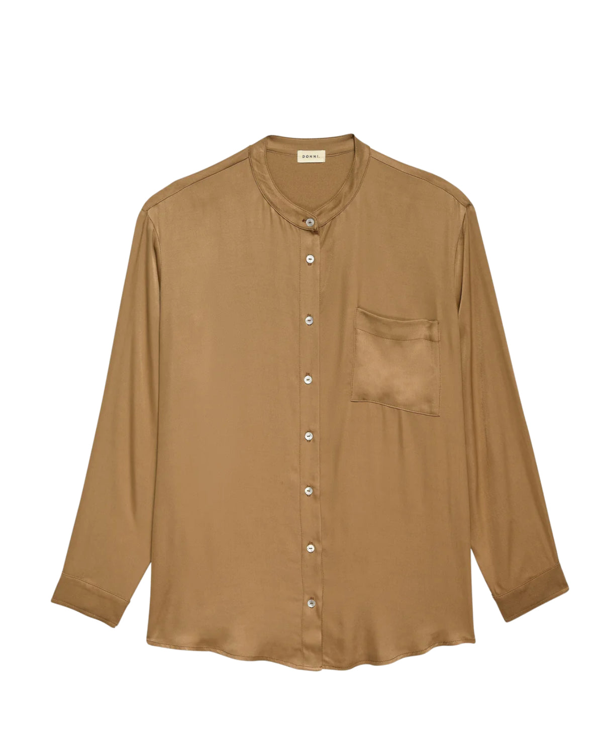 Satiny Mandarin Shirt