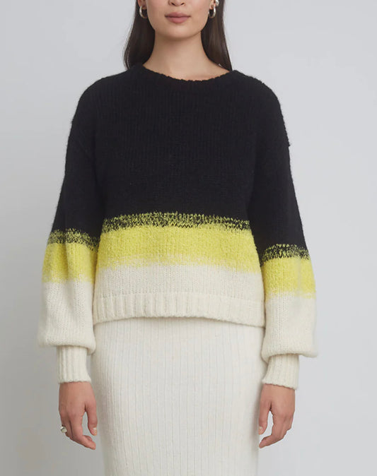 Sonia Color Block Sweater