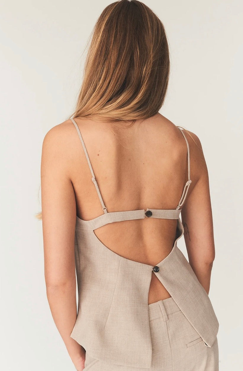 Pisano Top in Beige Melange