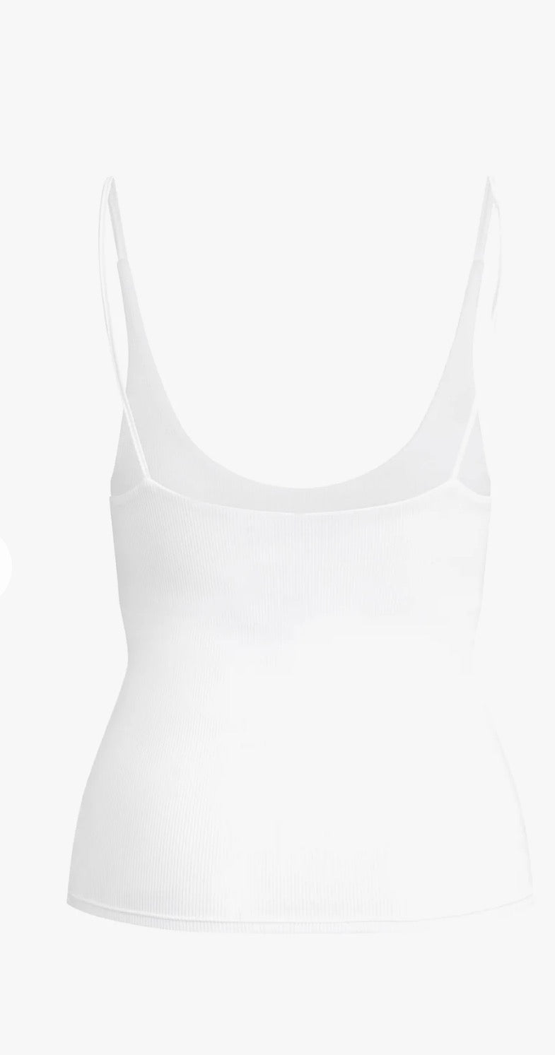 The Clara Cami in White