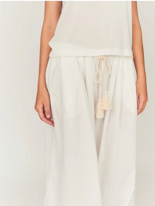 Bazaar Pants in White