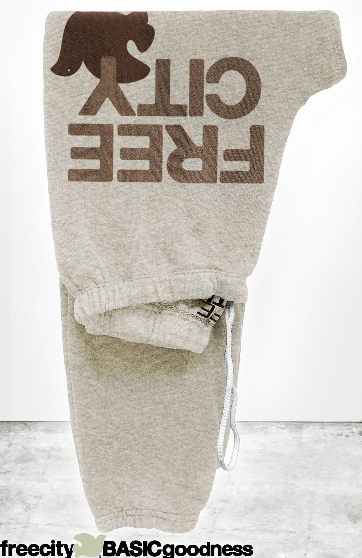 Freecity Large Sweatpant in Heatheroats Coco