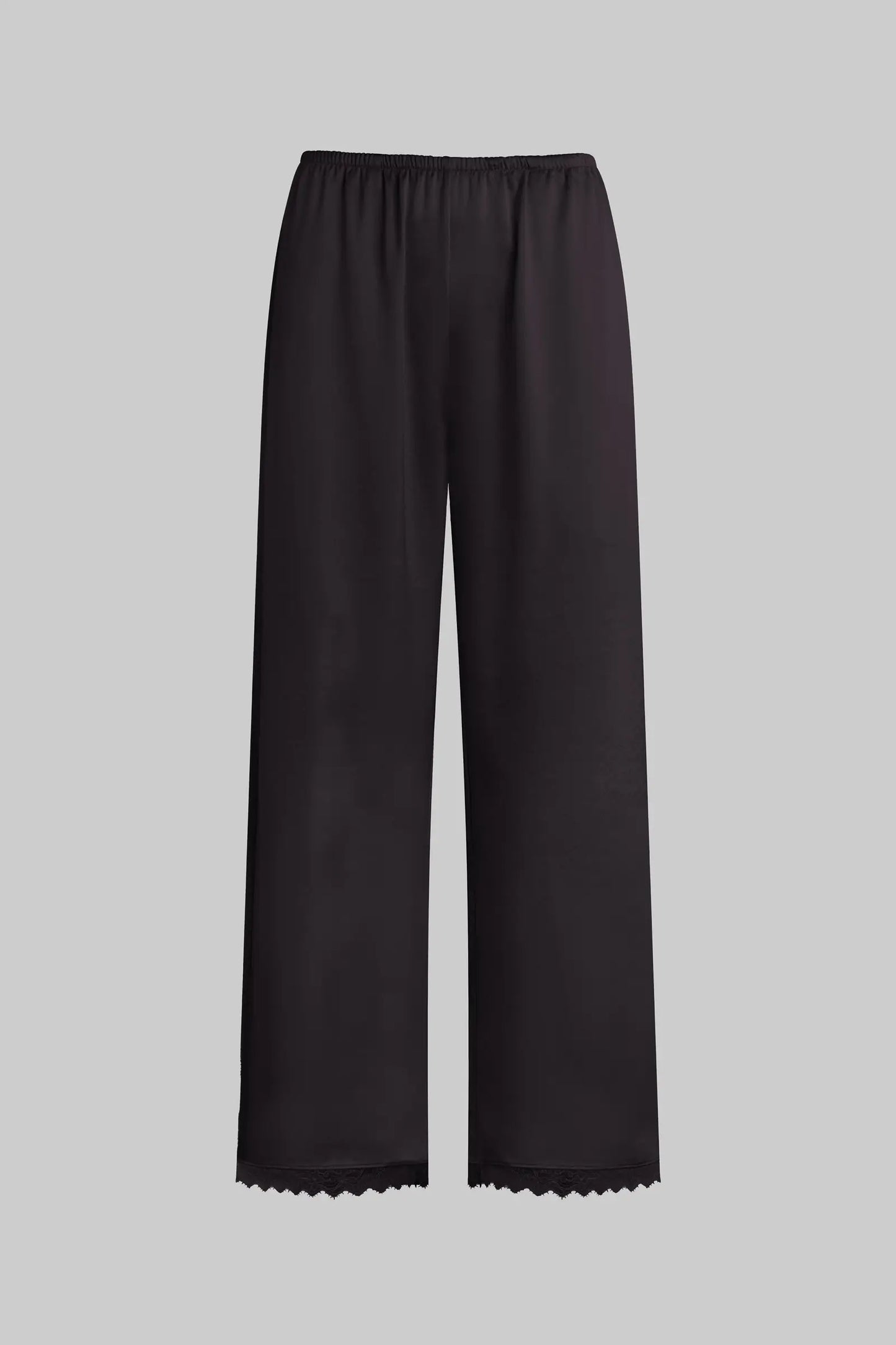 Barb Lace Crop Pant in Chocolate