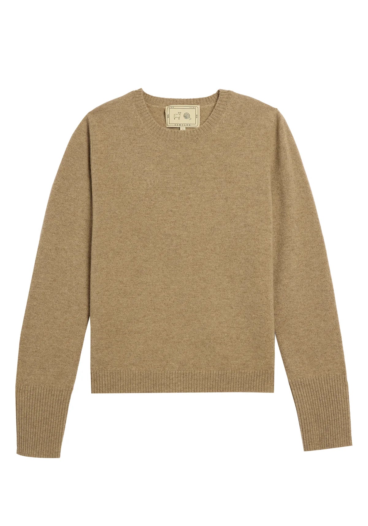 Lyra Cashmere Sweater in Fawn