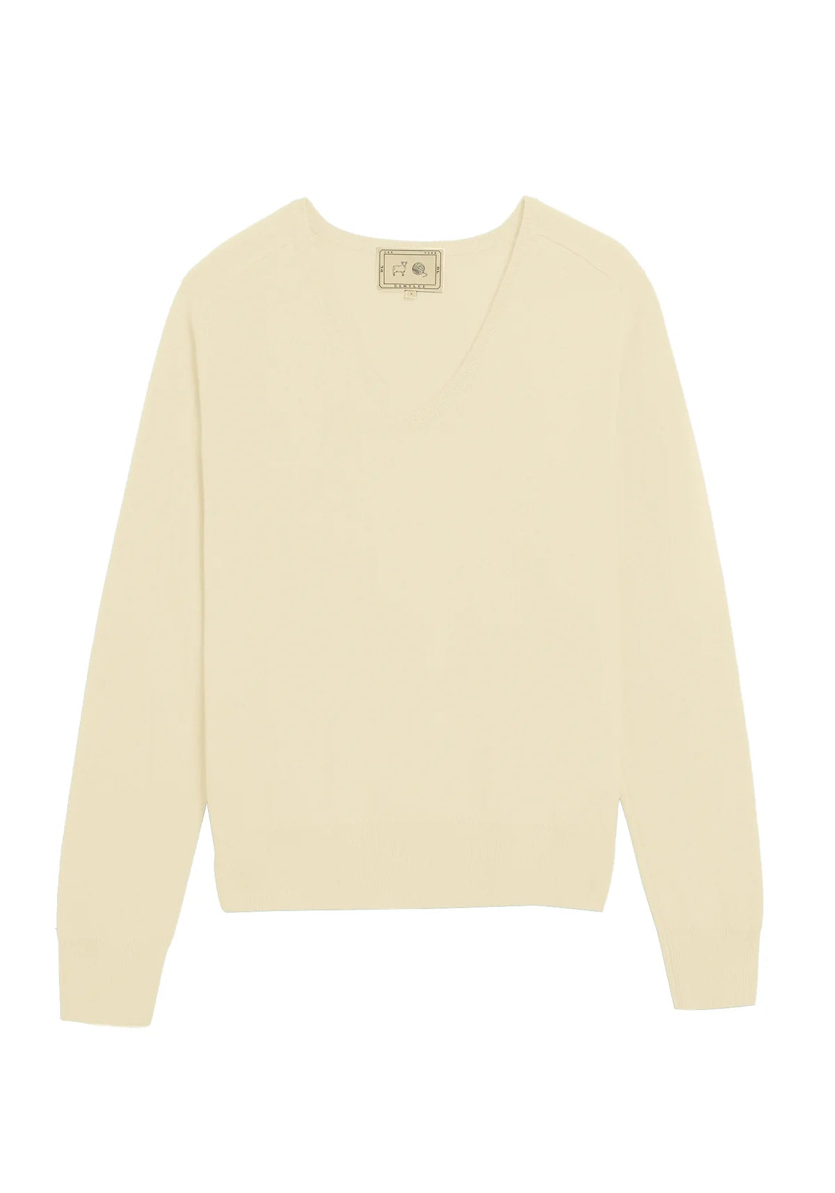 Erin Cashmere Sweater in Ivory