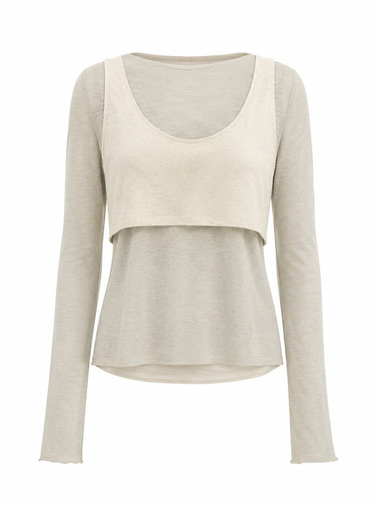 Nira Top in Sage Grey
