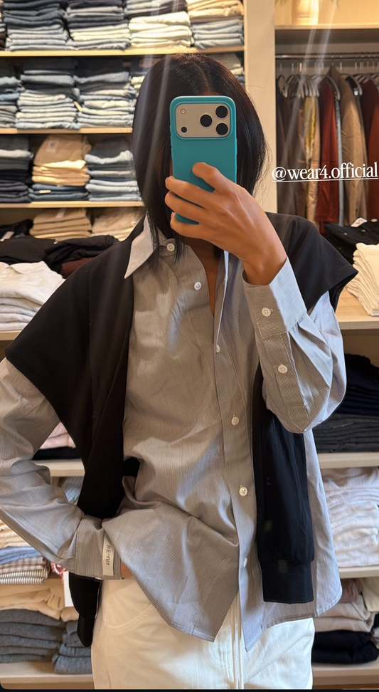 The Sloane Shirt in Black Multi