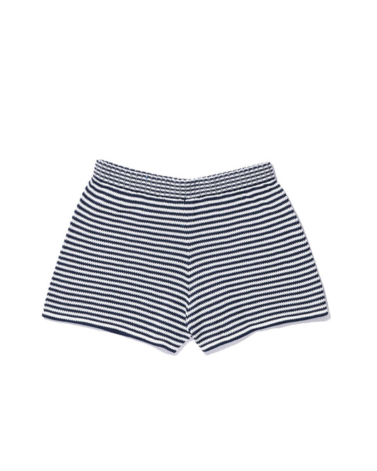 The Agnes in Navy/White