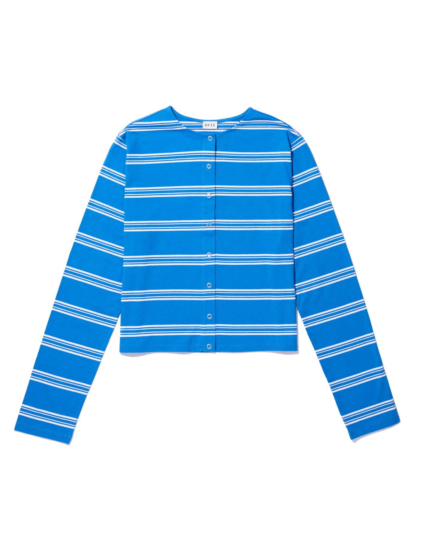 The Carmen in Royal/White/Mixed Stripe
