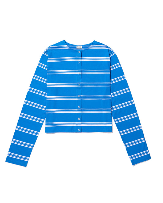 The Carmen in Royal/White/Mixed Stripe