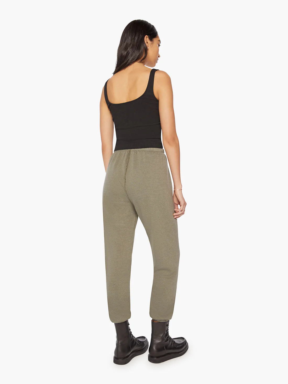 Heart Sweatpant in moss