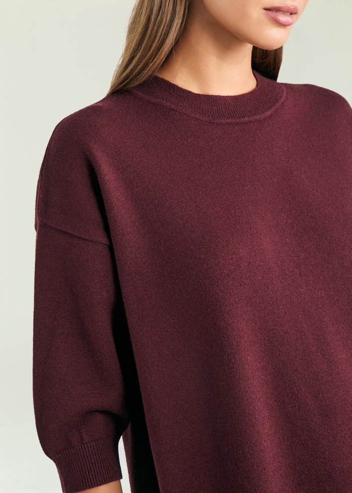 Arwen Maxi Dress in Bordeaux