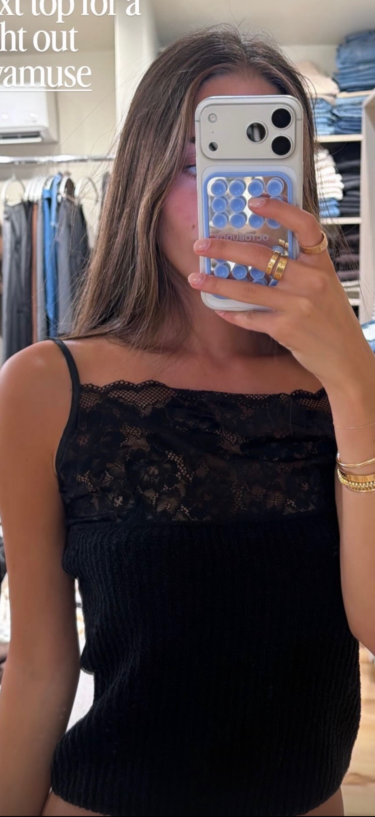Rya Top in Black