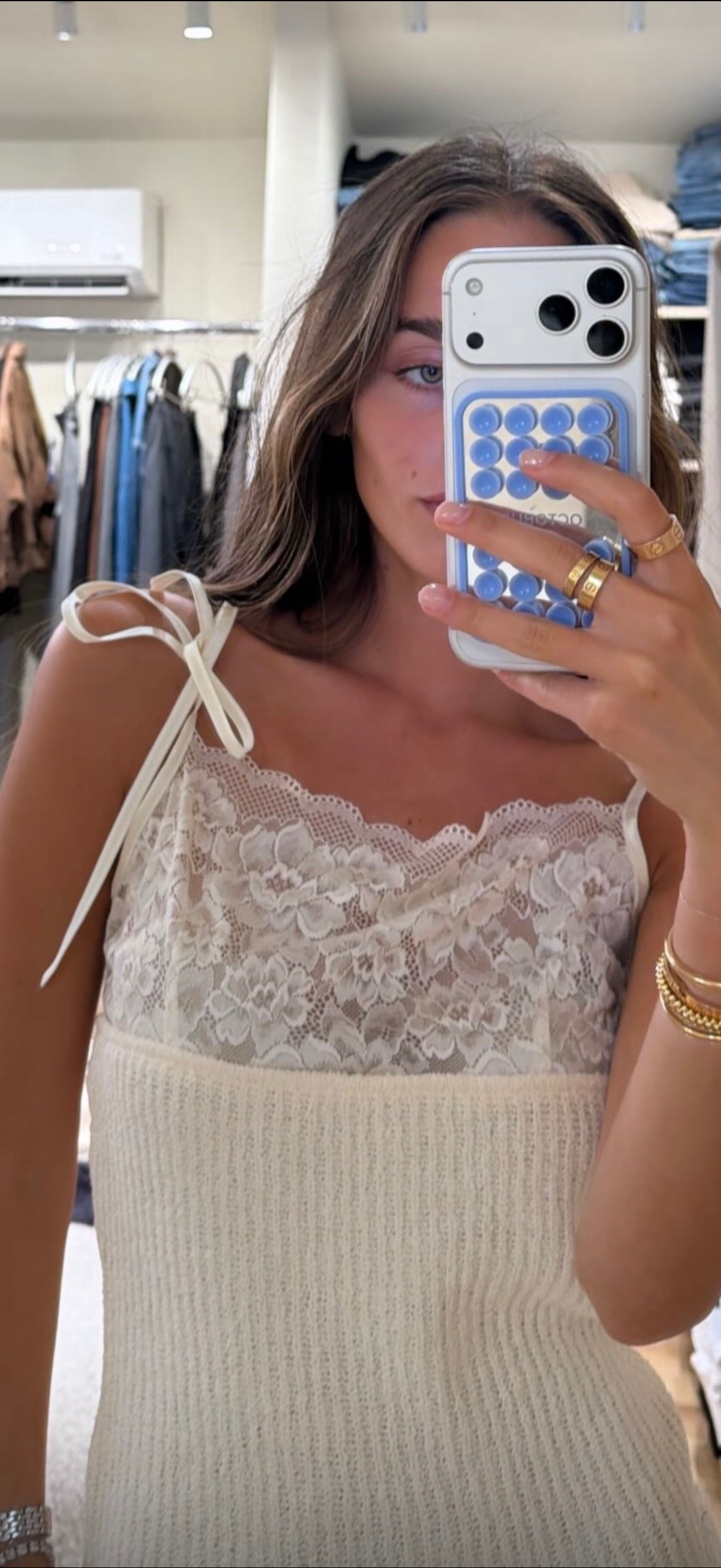 Rya Top in Off White
