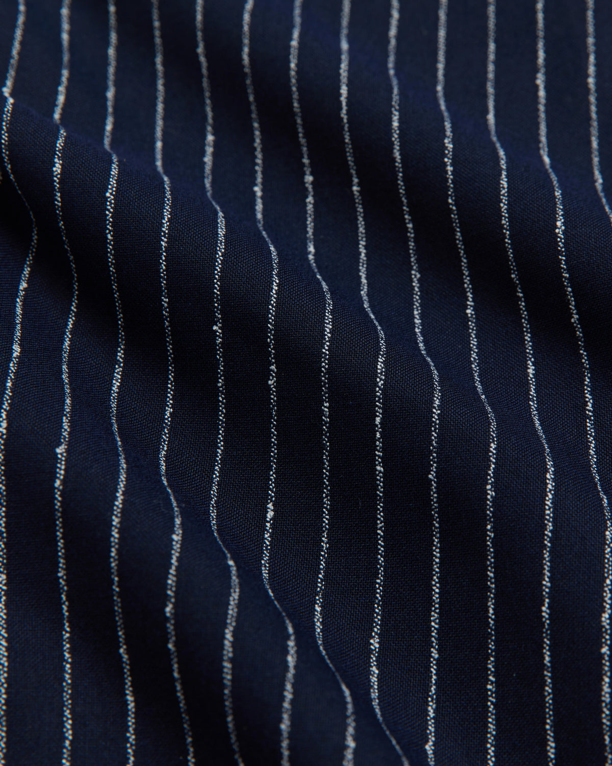 Pinstripe Trousers in Navy