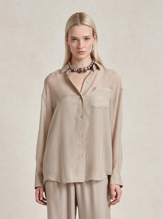 Freya Shirt in Beige