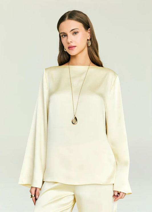 Blaine Blouse in Butter