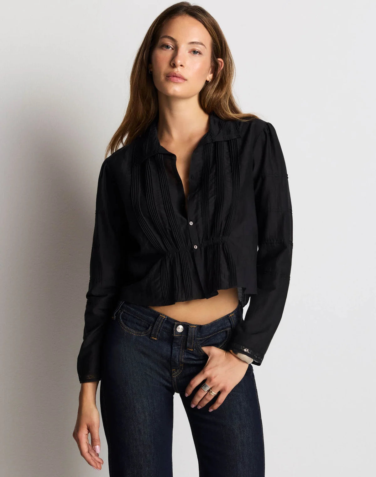 Addie Blouse in Black