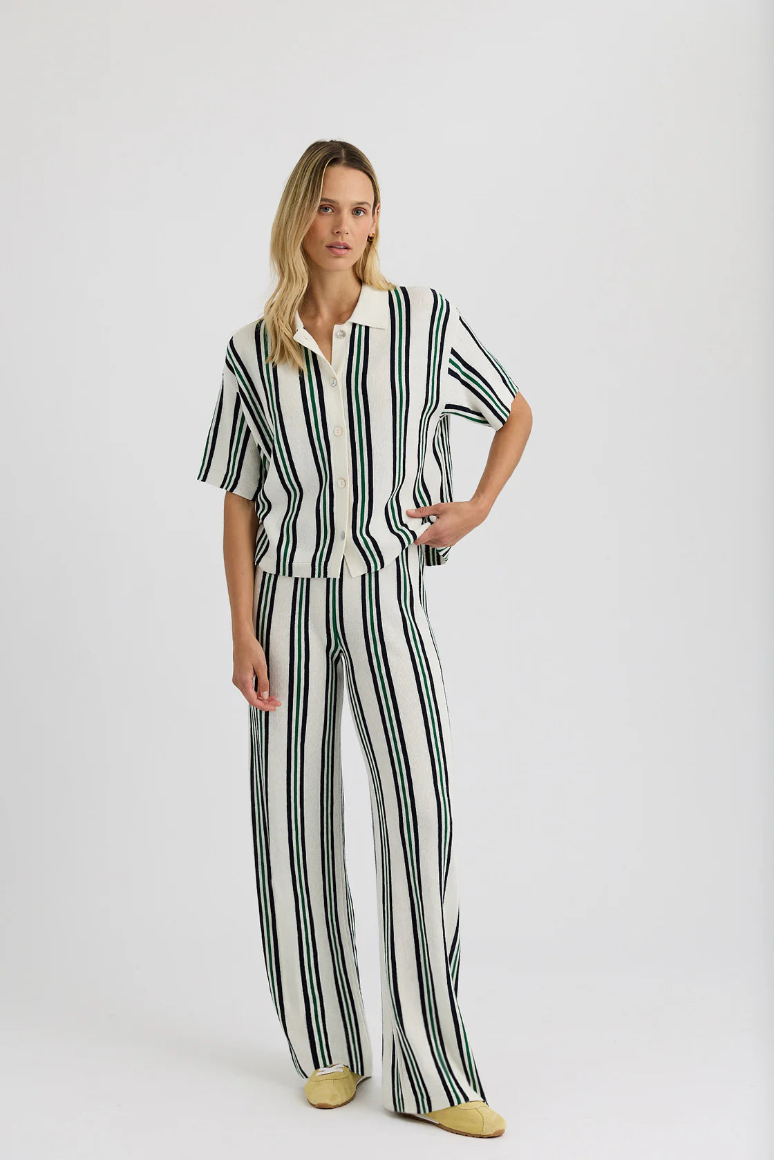 Rafa Pant in Meadow Combo