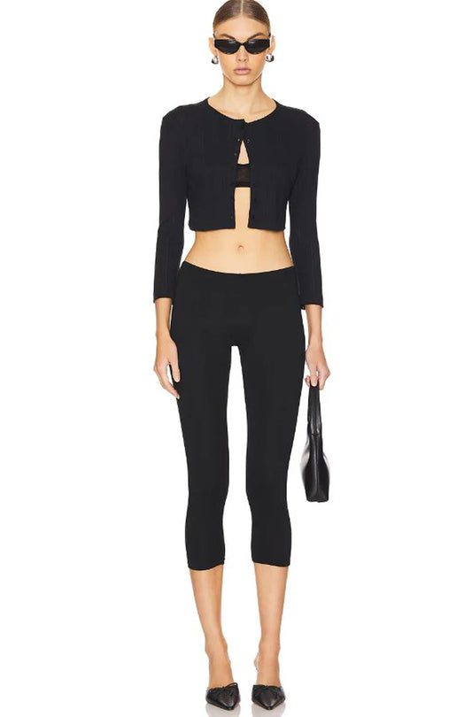 so fine crop leggings