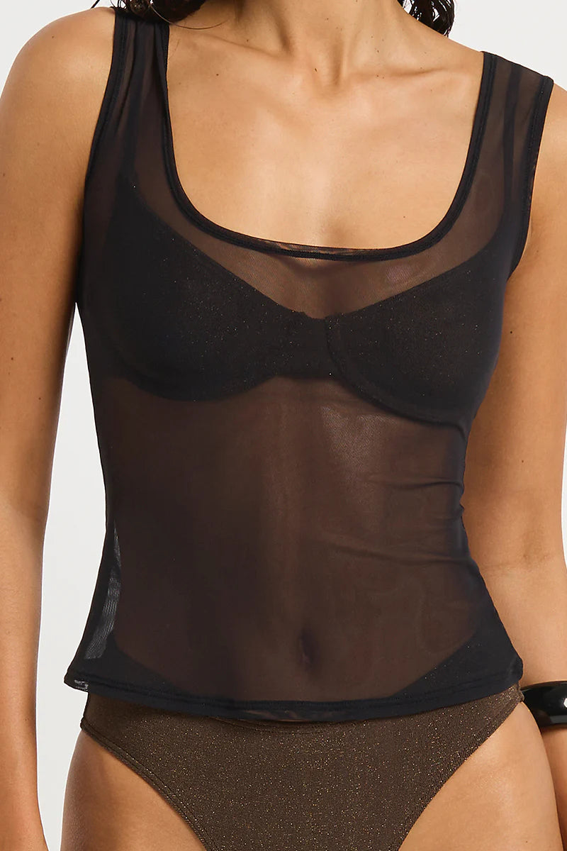 Tessa Top in Black