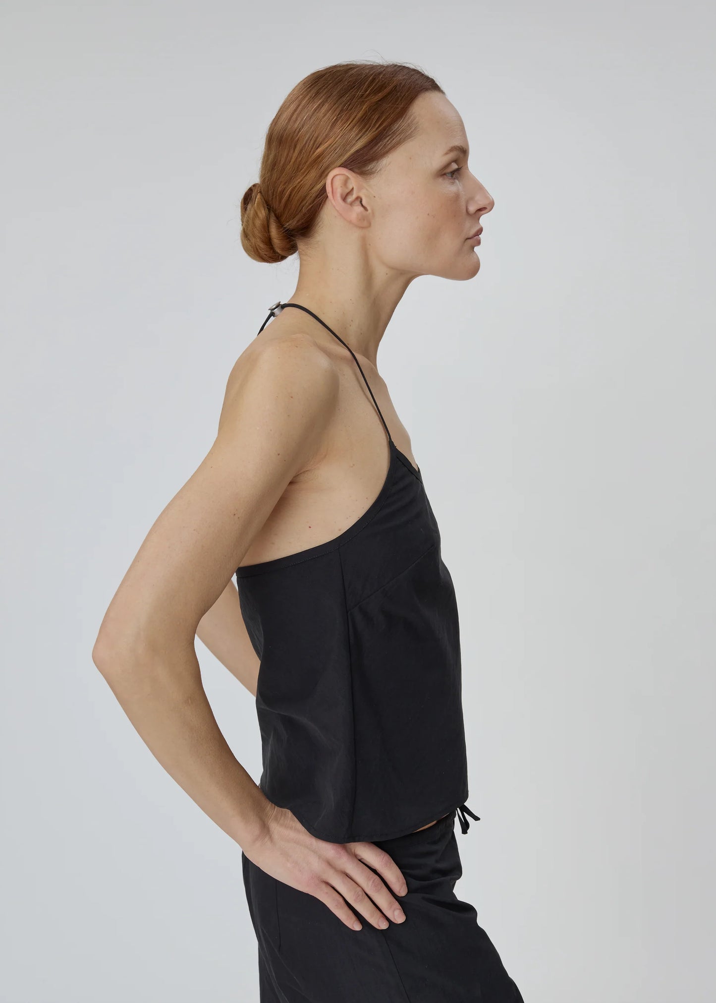 Toggle Tank in Black Nylon