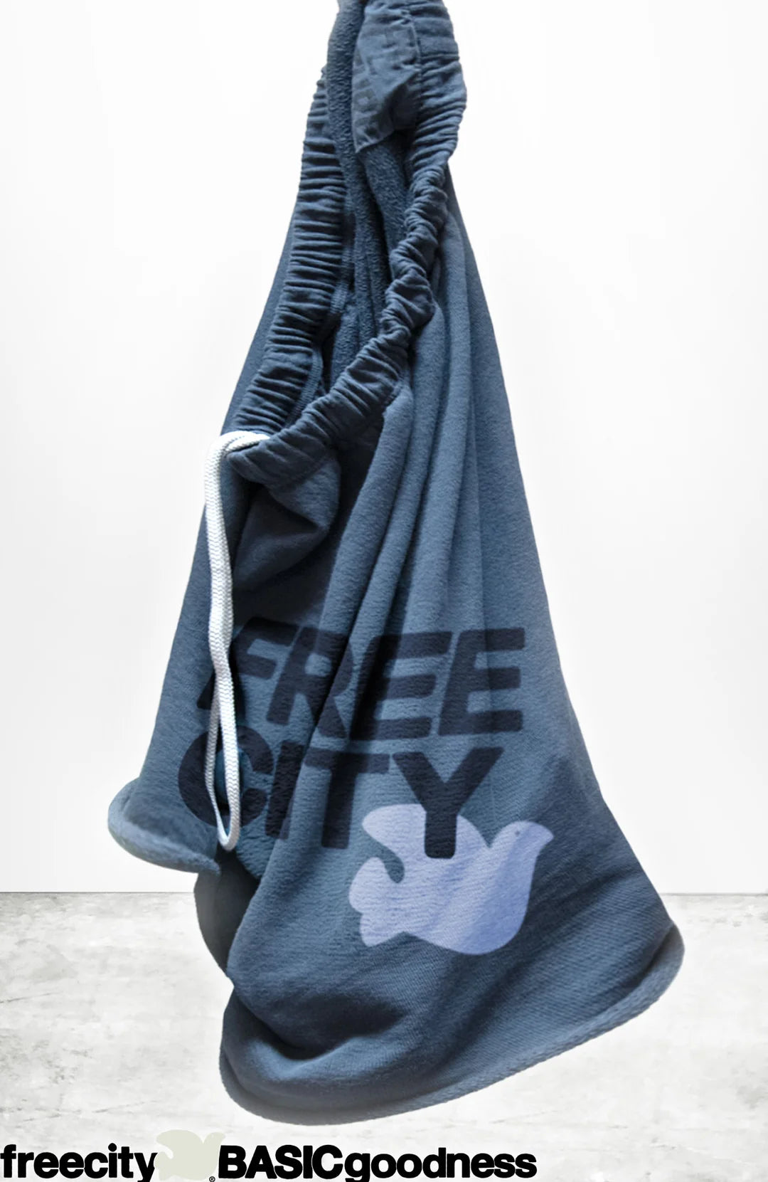 Freecity Cutoffs in Blue Wash Blues