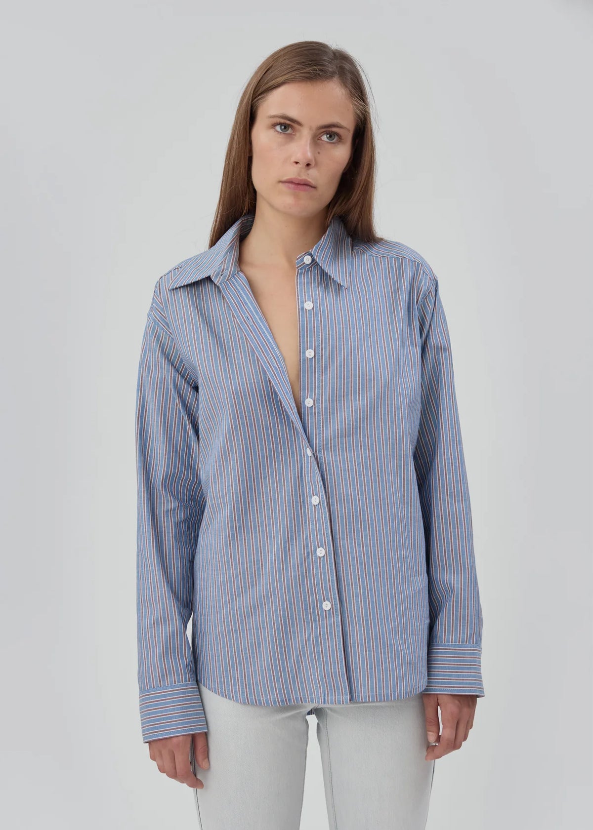 Day Shirt in Blue Stripe