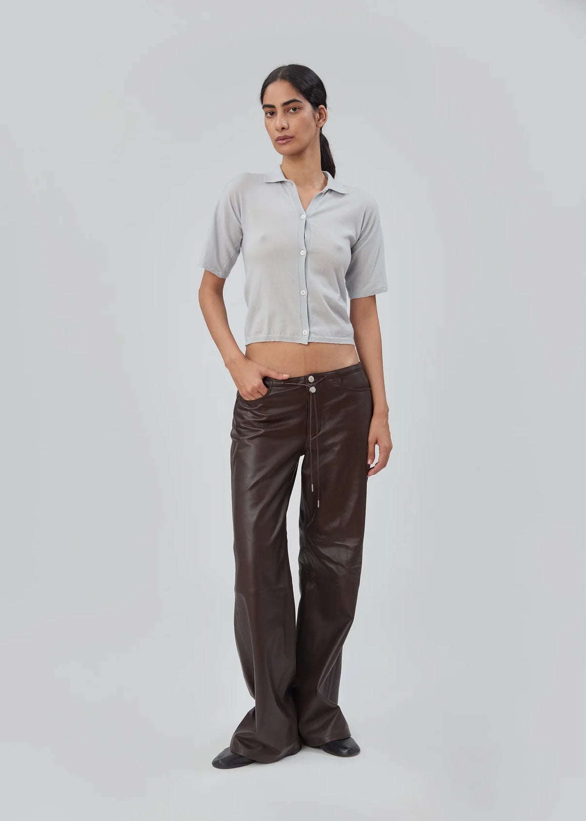 Cool in Brown Leather