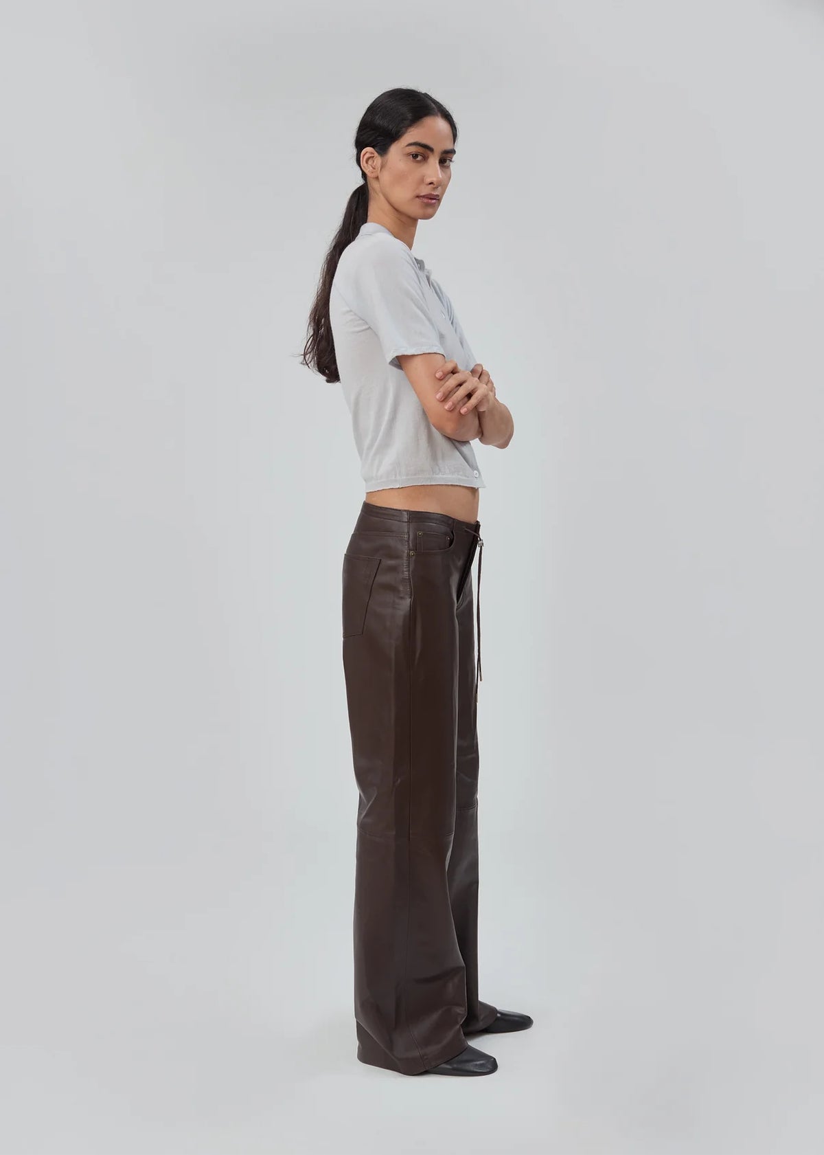 Cool in Brown Leather