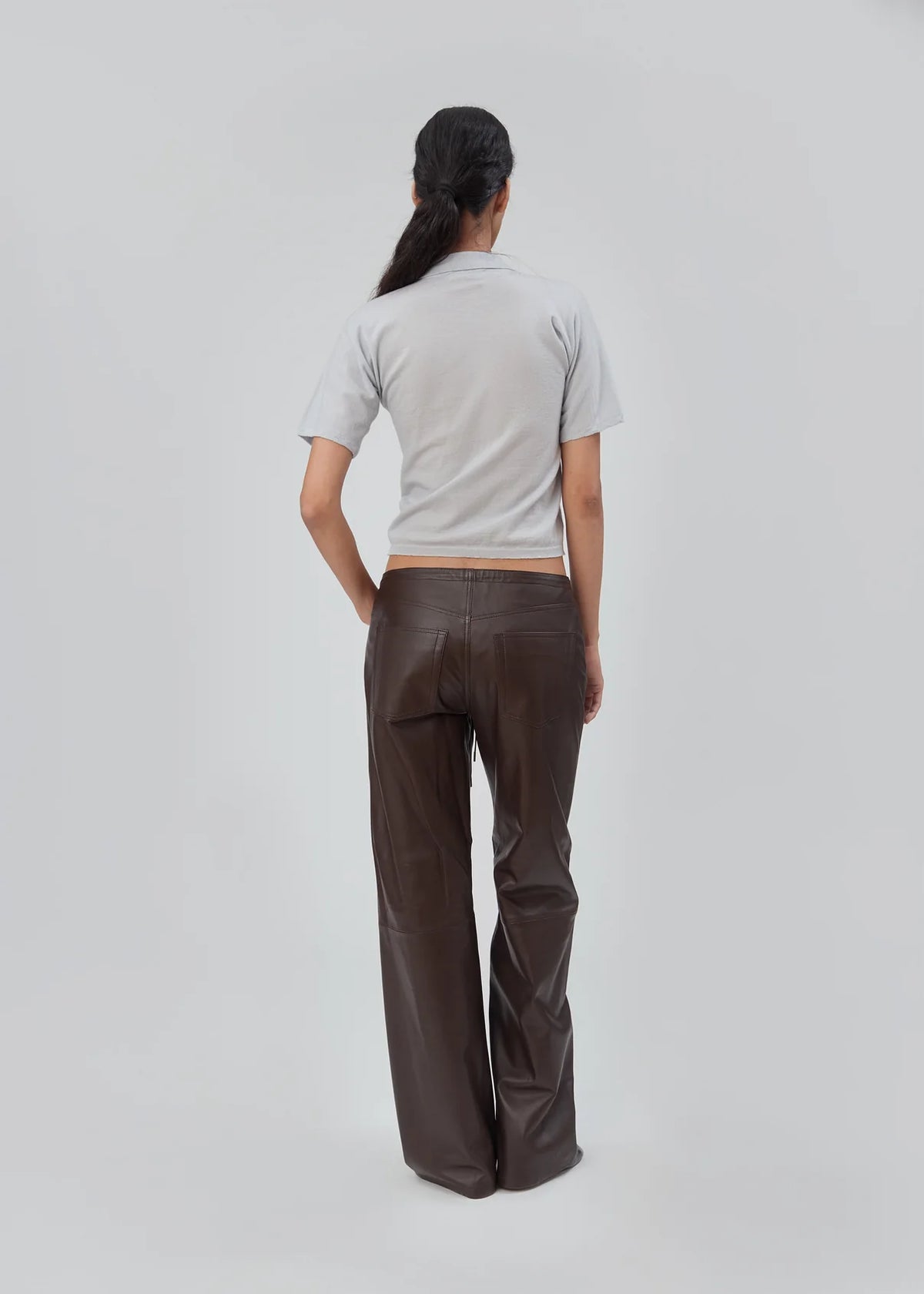 Cool in Brown Leather