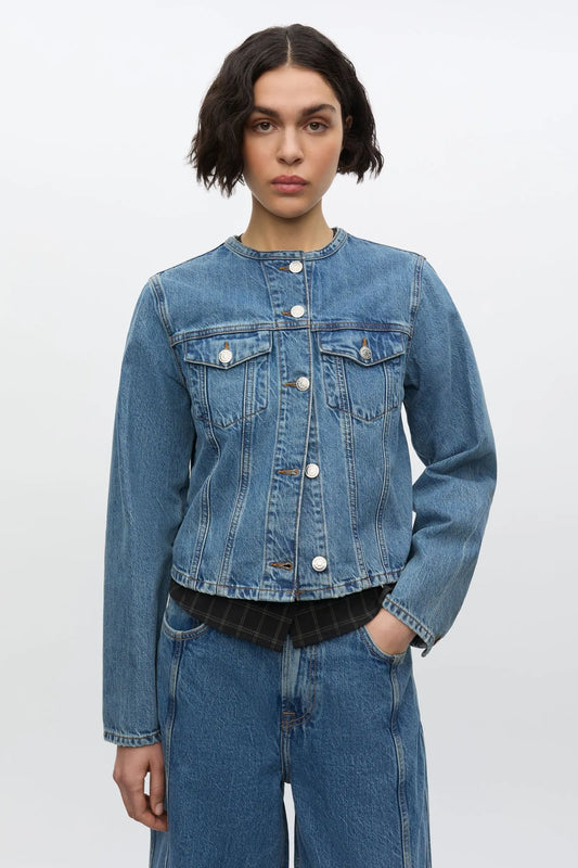 Sajanie Jacket in Sephia Blue