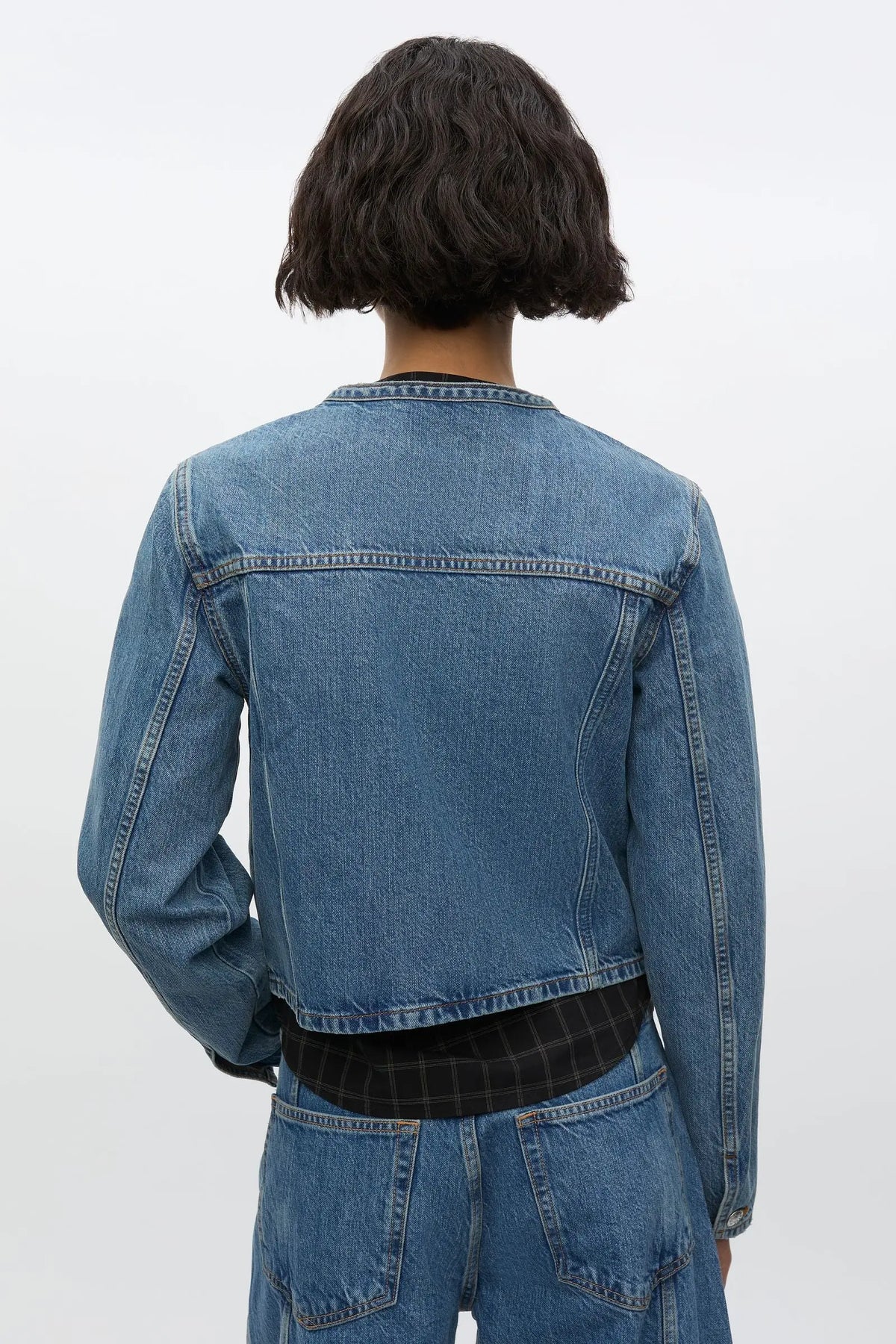 Sajanie Jacket in Sephia Blue
