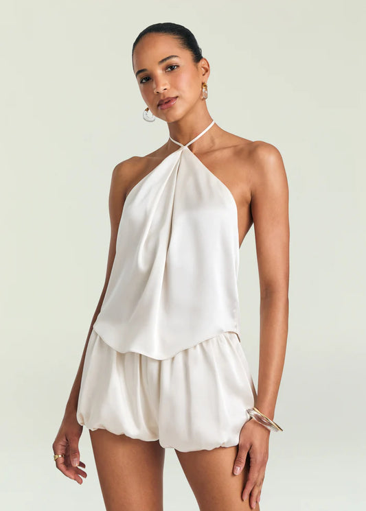 Beckham Tank in Eggshell