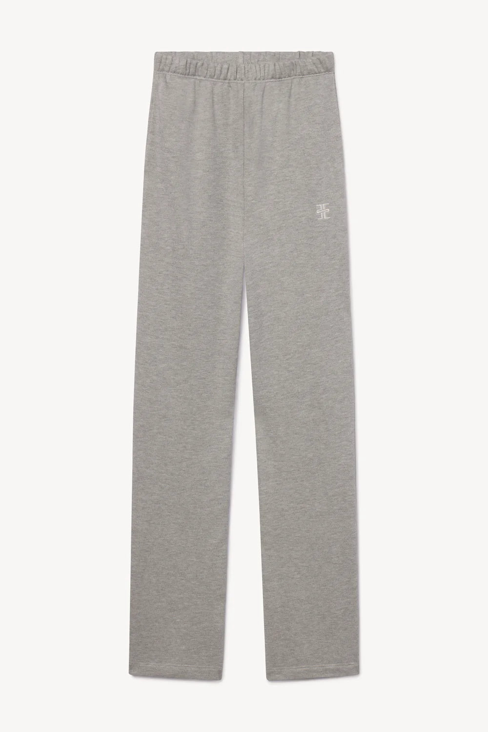 Oversized Wide Leg Sweatpant in Heather Grey