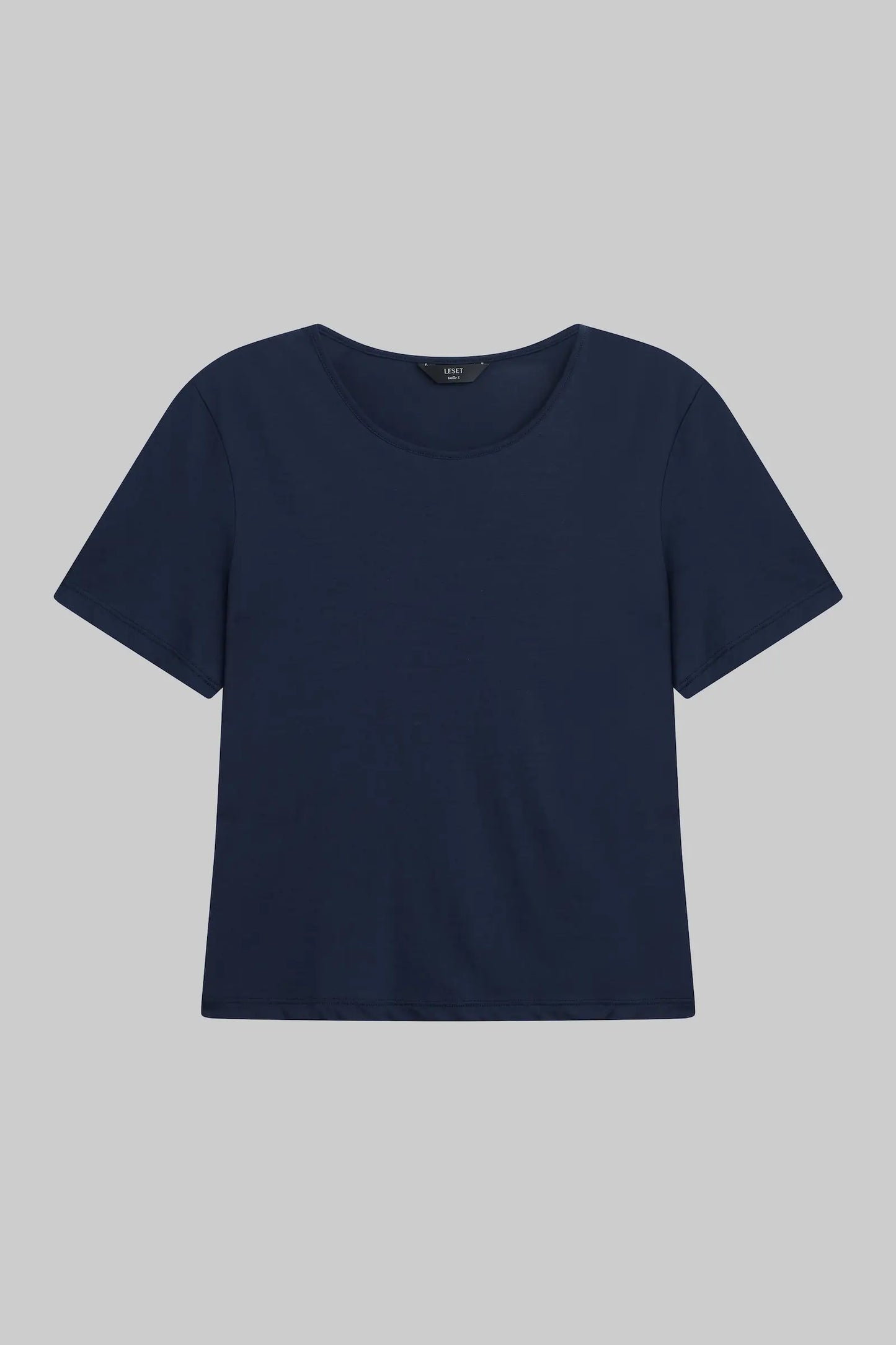 Milo Crop Tee in Midnight