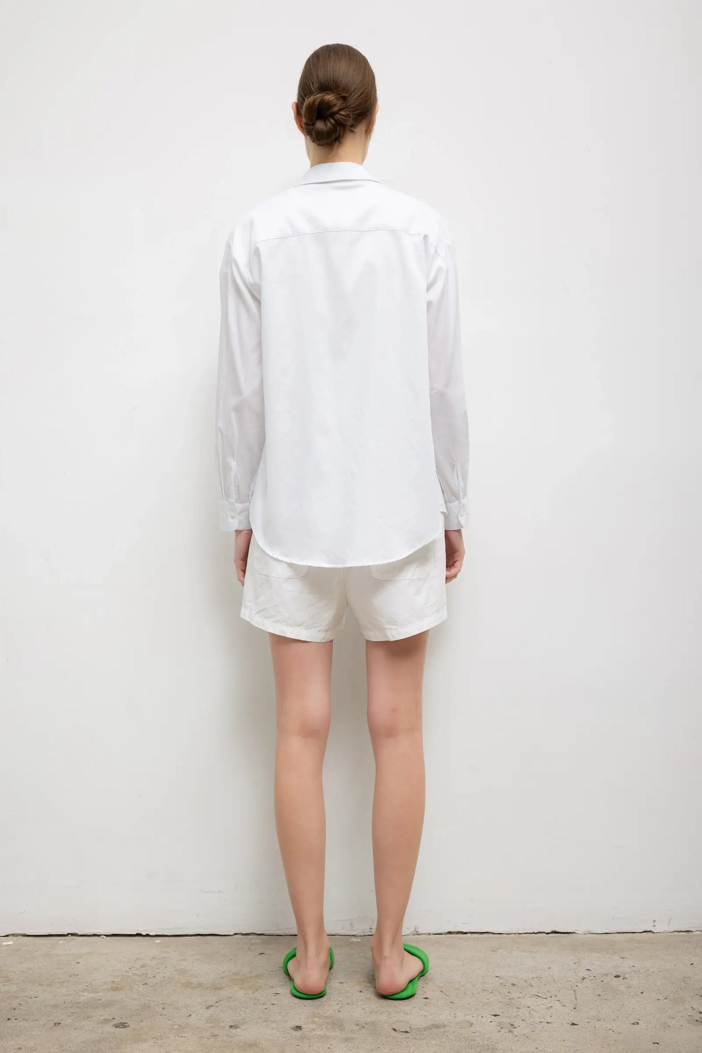 Yoko Classic Button Down in White