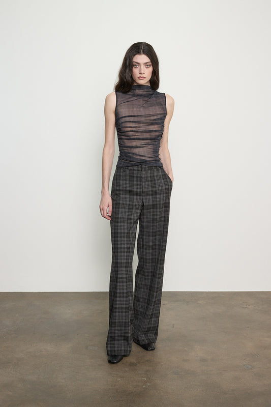 Boyish Trouser in Plaid
