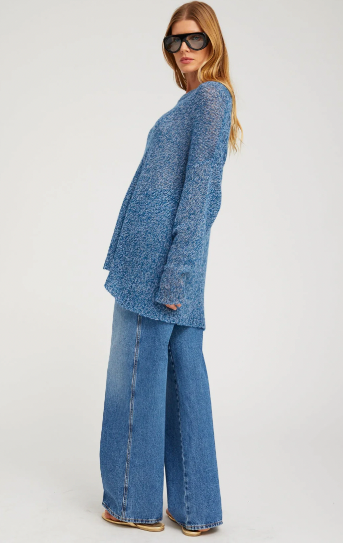 Jade Sweater in Indigo
