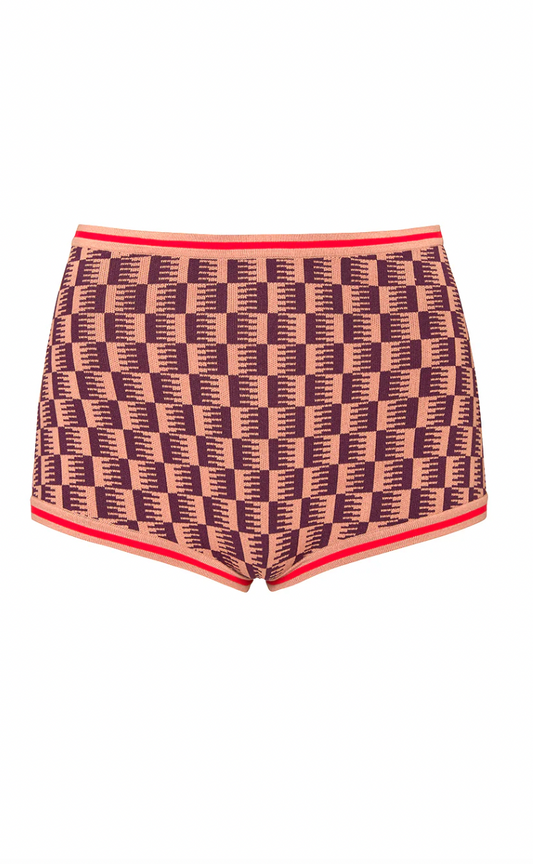 Isla Short in Toffee Duafe