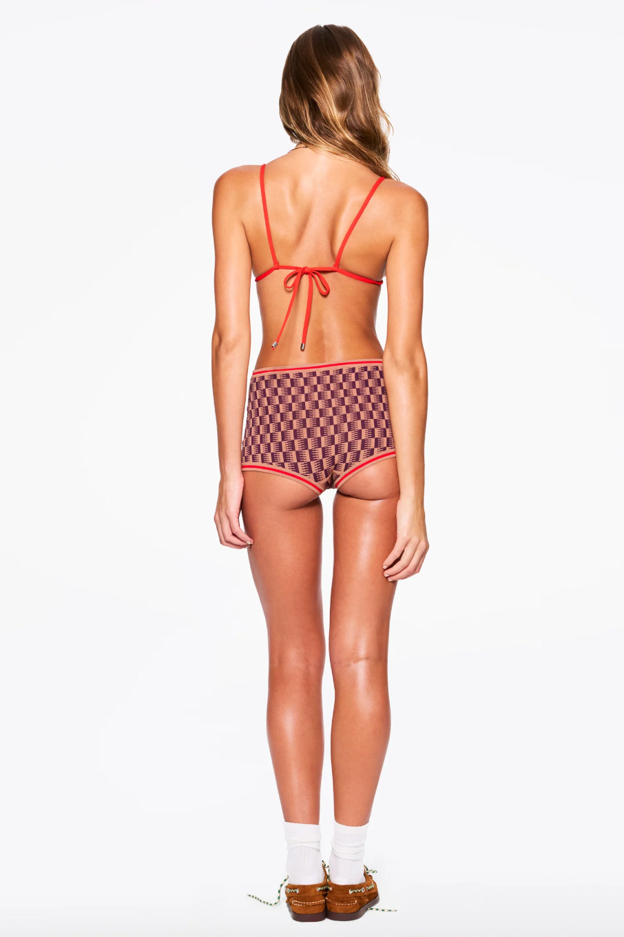 Isla Short in Toffee Duafe