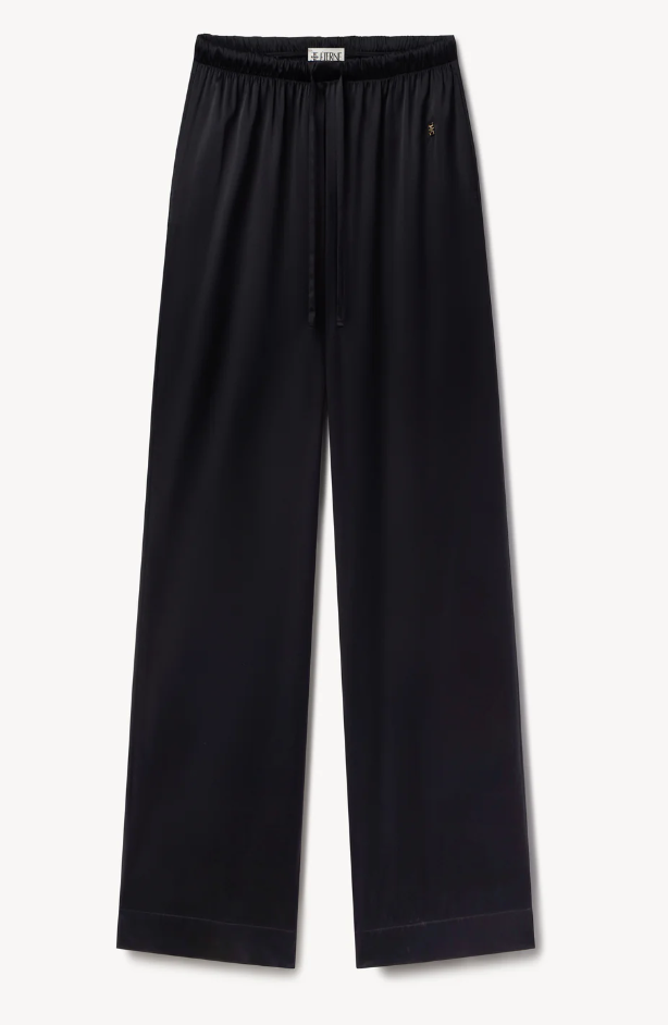 SILK BRODY PANT IN BLACK