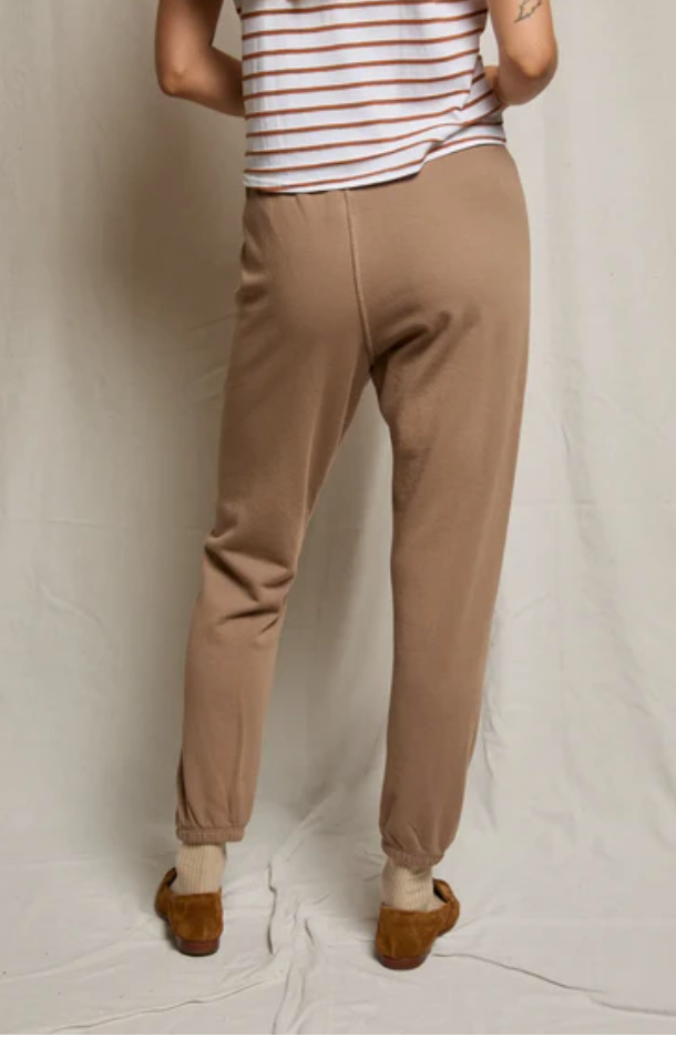 Johnny French Terry Easy Sweatpant in Mocha