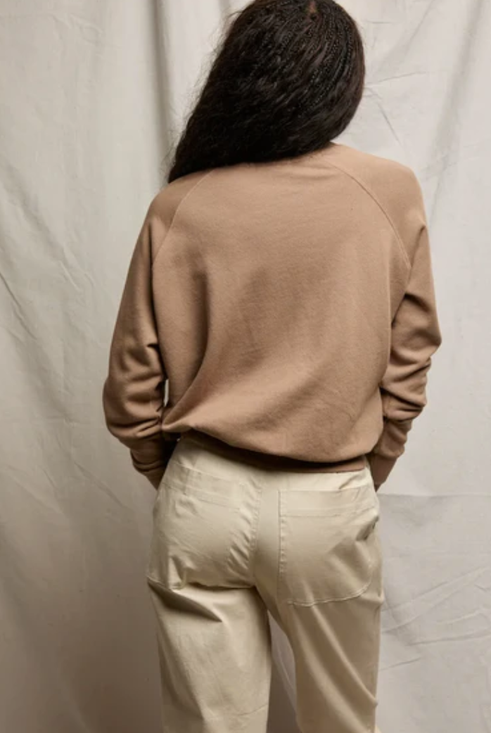 Alexi French Terry Sweatshirt in Mocha