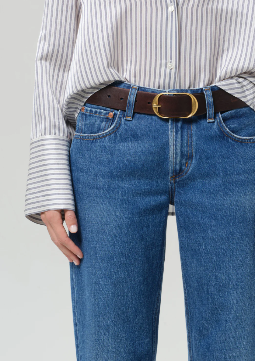 Faye Straight Vintage in Azure Blue