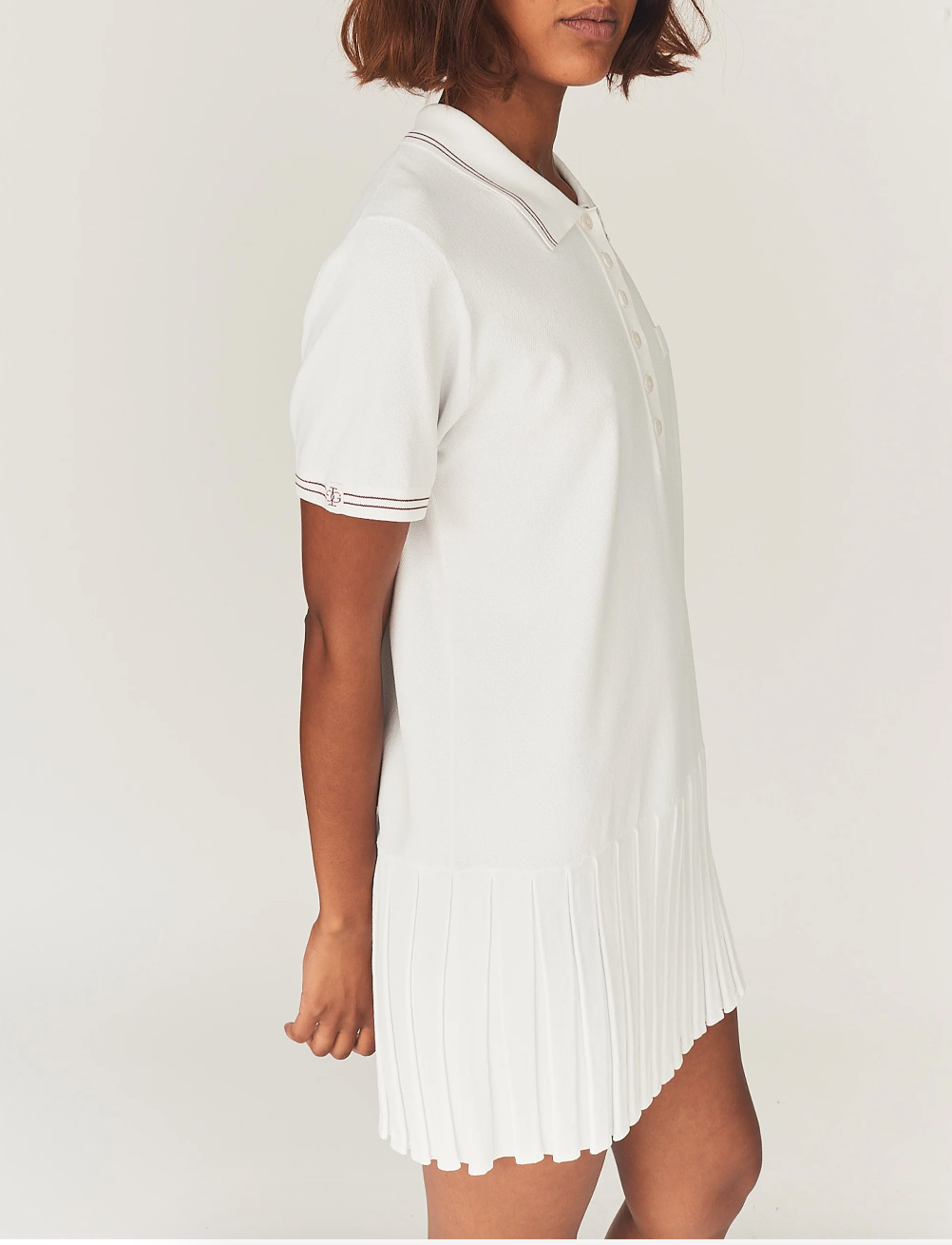 Madison Tennis Dress in White