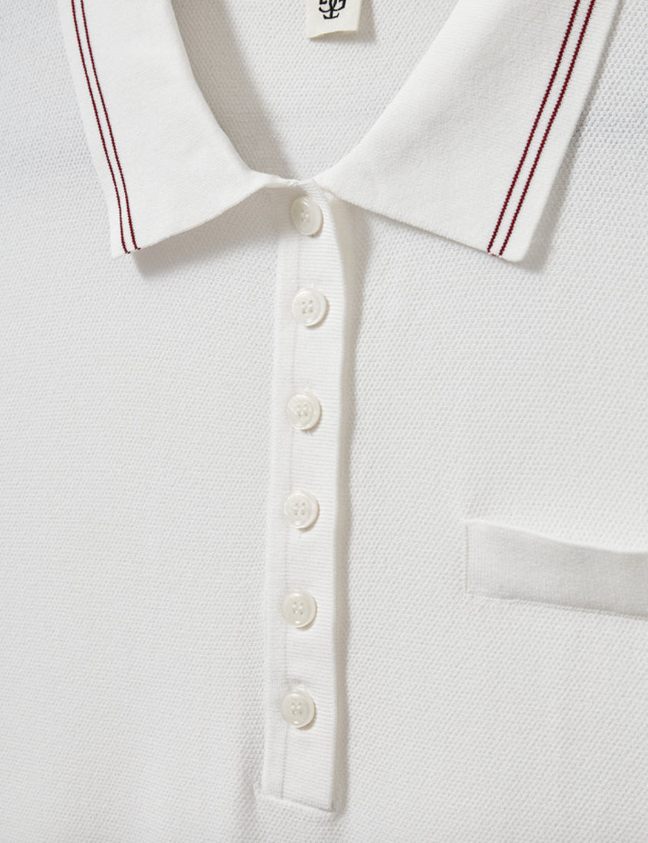 Madison Tennis Dress in White