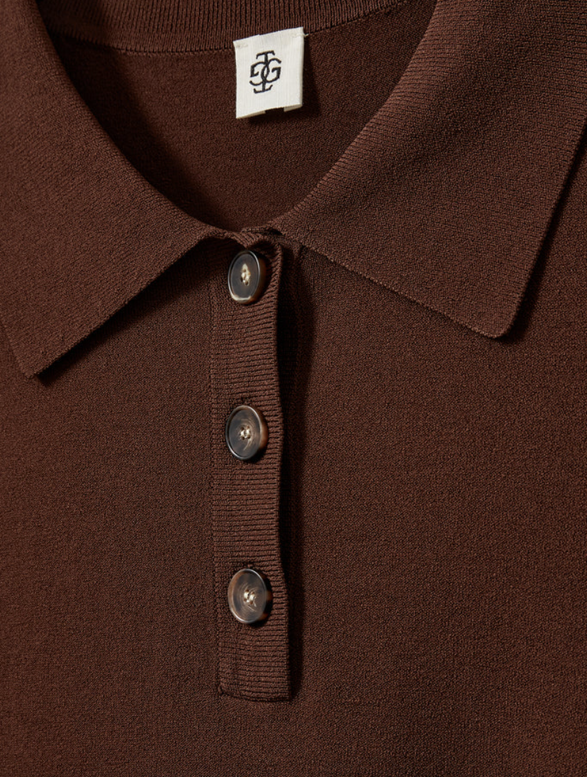 Madison Polo in Espresso 514